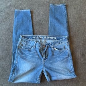 Articles of Society Mid-Rise Mya Skinny Jeans